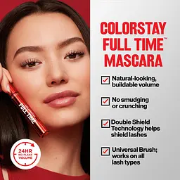 Туш для вій Revlon ColorStay Full Time 401 Blackest Black 7.5 мл (7266757001) - мініатюра 3