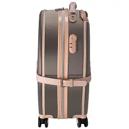 Валіза Semi Line 20" S Brown/Pink Cream (T5673-2) - мініатюра 7