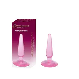 Анальна пробка Lovesecret Anal Plug 02 11 см (рожевий) - мініатюра 2