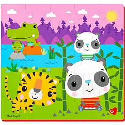 М'які пазли Панди Vladi Toys VT1109-03, 25 ел - мініатюра 2