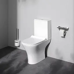 Унітаз-компакт AM.PM Flash без обідка white CNA8600SC - мініатюра 2