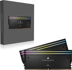 Оперативна пам'ять Corsair 32GB (2x16GB) DDR5 7200MHz Dominator Titanium RGB (CMP32GX5M2X7200C34) - мініатюра 9