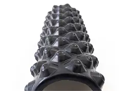 Масажний ролик EasyFit Grid Roller Extreme 45 см Чорний (EF-2051-BK) - мініатюра 2