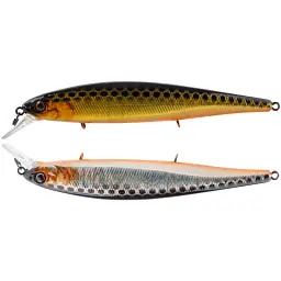 Воблер Jackall MagSquad 115SP 115 мм 16.0 g HL Gold & Silver Black