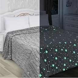 Дитячий плед-покривало Magic Blanket, що світиться в темряві - мініатюра 5