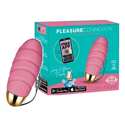 Віброяйце Clara Morgane Pro Pleasure Connexion 8.5 см рожевий - мініатюра 3