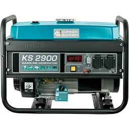 Генератор Синхронний KonnerSohnen KS 2900 41.5кг 2900 Вт / 2500 Вт / Бензин (KS2900) - мініатюра 2