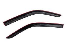 Дефлектори вікон ветровики Volkswagen Т5/Т6 2003-2015 Скотч 3M Voron Glass - мініатюра 4