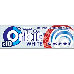 Гумка жувальна Orbit White драже, 14 г (609136) - мініатюра 2