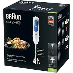 Занурювальний блендер Braun MQ 3035 WH Sauce - мініатюра 8