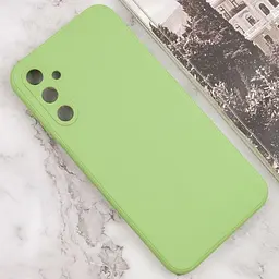 Силіконовий чохол Candy Full Camera для Samsung Galaxy A55 Фісташковий - мініатюра 2