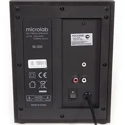 Комп'ютерна акустика Microlab M-300 2.1 Black - мініатюра 3