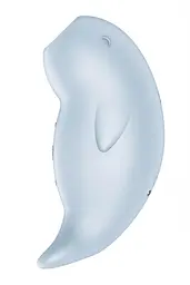 Вакуумний кліторальний стимулятор з вібрацією Satisfyer Seal You Soon блакитний - мініатюра 4