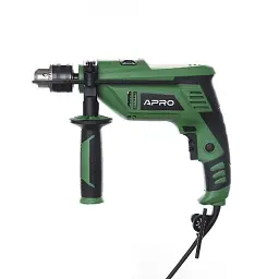 Дриль ударний електричний Apro 13/1100 К 3000 об/хв + кейс 30412 - мініатюра 3