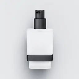 Дозатор для рідкого мила Am.Pm Gem black A9036922, Чорний матовий - мініатюра 5