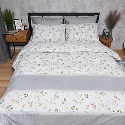 Підковдра Moon&Star Бязь Gold Люкс Romantic Bloom King Size 220x240 см - мініатюра 2