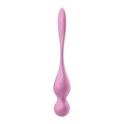 Вагінальні кульки Satisfyer Love Birds 1, 22.2 см, рожевий - мініатюра 3