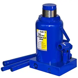 Домкрат гідравлічний телескопічний Vitol 30т 282-465 мм 23.5 кг (DB-30001) - мініатюра 2