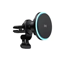 Автотримач магнітний з бездротовою зарядкою HAVIT W3032 15W Black HAVIT (28063-000) - мініатюра 3