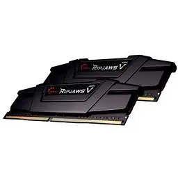 Модуль пам'яті для комп'ютера DDR4 64GB (2x32GB) 3200 MHz RipjawsV G.Skill (F4-3200C16D-64GVK) - мініатюра 5