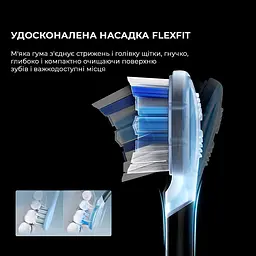 Електрична зубна щітка Oclean X Ultra Set Black OLED - мініатюра 8