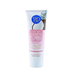 Скраб-соль для душа R&D Care Coconut Gluta Whitening Shower Scrub