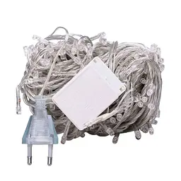 Гірлянда-нитка GarlandoPro 190 LED довжина 18 м прозора, мультиколор (W400LEDML) - мініатюра 7