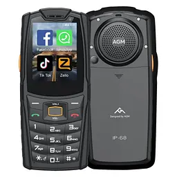 Смартфон AGM M7 Pro 2/16GB Black Russian keyboard