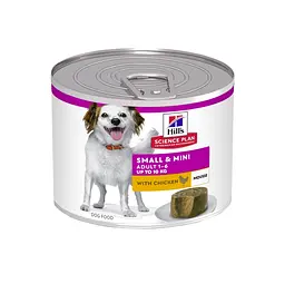 Влажный корм для собак малых пород Hills Science Plan Adult Small & Mini Chicken с курицей 200 г 608329