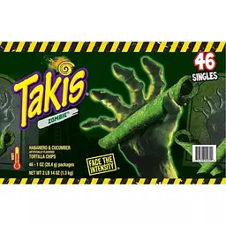 Чіпси Takis Rolls Zombie Habanero & Cucumber Tortilla Chips 28.4 g - мініатюра 2