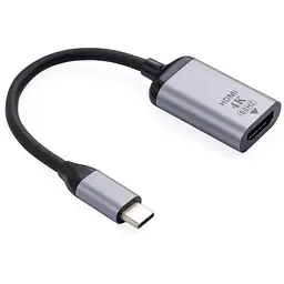 Перехідник Type-C Male to HDMI 2.0 4K60Hz Vinga (VCPATCHDMI2)