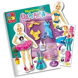 Гра розвиваюча VLADI TOYS "Блондинка" магнітна VT3204-30