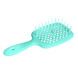 Гребінець щітка для волосся Superbrush Plus Hollow Comb Бірюзовий 86730