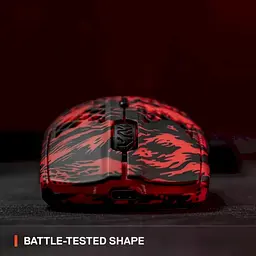 Миша комп'ютерна SteelSeries Aerox 3 Wireless Faze Clan Edition Red Black (62609) - мініатюра 7