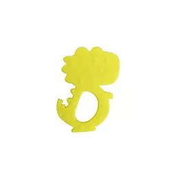 Силиконовый прорезыватель "Дино" MGZ-0415(Yellow) - мініатюра 2