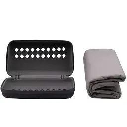 Туристичний рушник Tribe з мікрофібри в чохлі Pocket Towel 60х120 L Grey (T-LC-0001-L-grey) - мініатюра 7