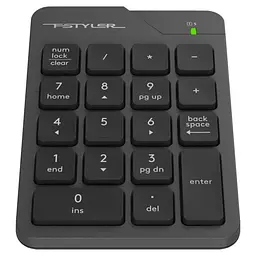 Клавіатура A4Tech Fstyler FGK21C Wireless Grey (FGK21C (Grey)) - мініатюра 2