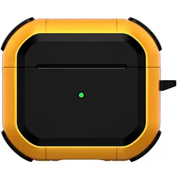 Футляр протиударний Black ed. для навушників Airpods Pro 3 Yellow - мініатюра 2