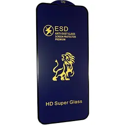 Захисне скло DK Full Glue ESD Anti-Dust для Apple iPhone 13 mini black