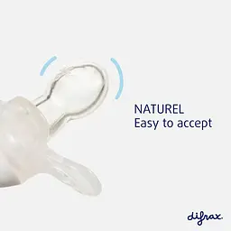 Пустушка силіконова Difrax Natural 12+ міс. Apricot veins помаранчева (804 Apricot_veins) - мініатюра 3