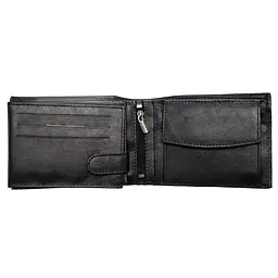 Портмоне чоловіче шкіряне Semi Line RFID Black (P8276-0) - мініатюра 2