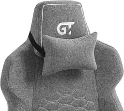 ГГеймерське крісло GT Racer X-8702 Fabric Gray (X-8702 Fabric Gray) - мініатюра 5