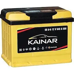 Акумулятор Kainar Premium 60Ah Ев (-/+) 600EN 242x175x190 мм