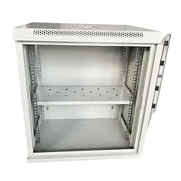 Шафа настінна GEAR 12U 19 600x450x650 мм, + Полиця 19, grey (GWMSN-12U-600-450G) - мініатюра 4