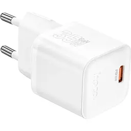 Мережевий зарядний пристрій Hoco N66 Ingenious PD35W White (6942007655231) [173057]