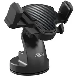 Автотримач XO C88 Suction Cup Car Bracket One-touch lock for stable travel Чорний