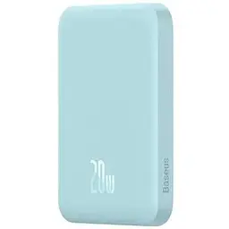 Зовнішній акумулятор Baseus MagSafe 6000mAh 20W (PPCX020003) блакитний - мініатюра 3