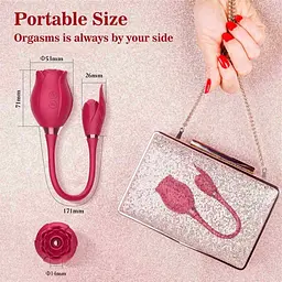 Вібростимулятор ROSE Miss Coyness USB Boss Series 26-00137 100124 - мініатюра 9