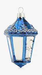 Ялинкова прикраса Ліхтарик Формова 3 Синій shop (2000999359842)
