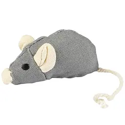 Flamingo Natural Fun Mouse фламінго мишка екологічна іграшка з котячою м'ятою для котів 16х4х3.6 см